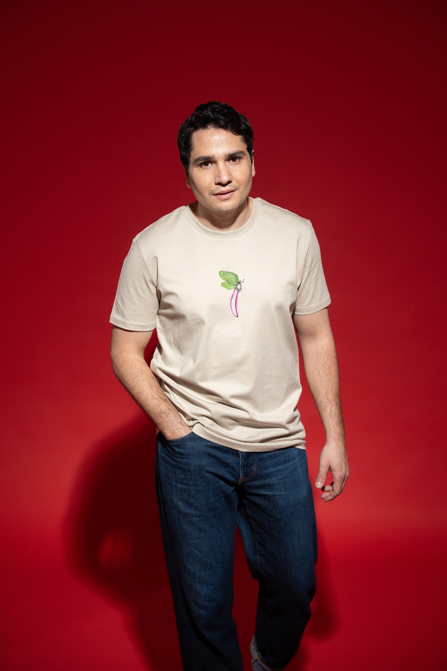 T shirt unisex pink banana