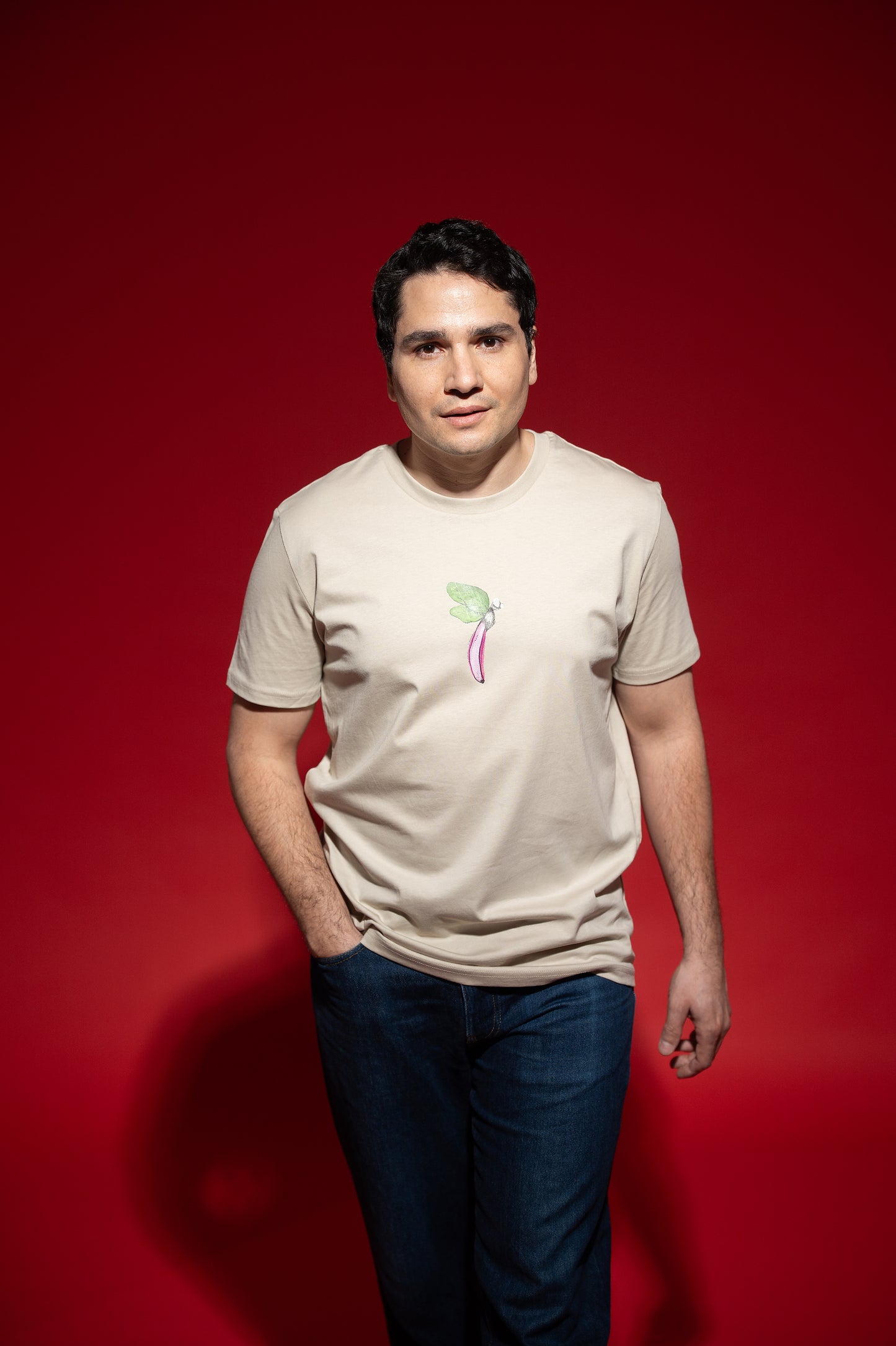 T shirt unisex pink banana