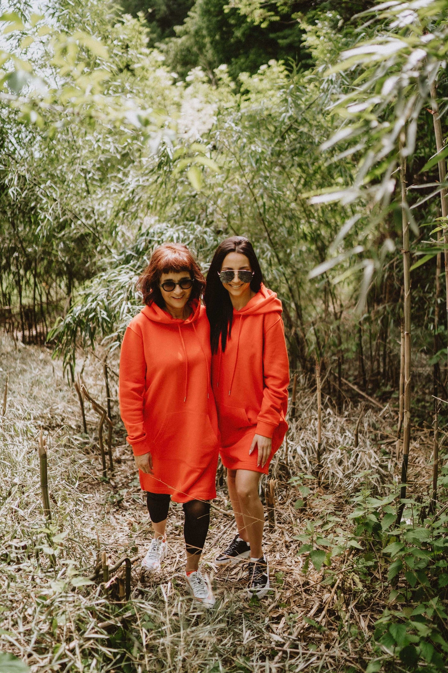 Hoodie dress with a Bug on the back