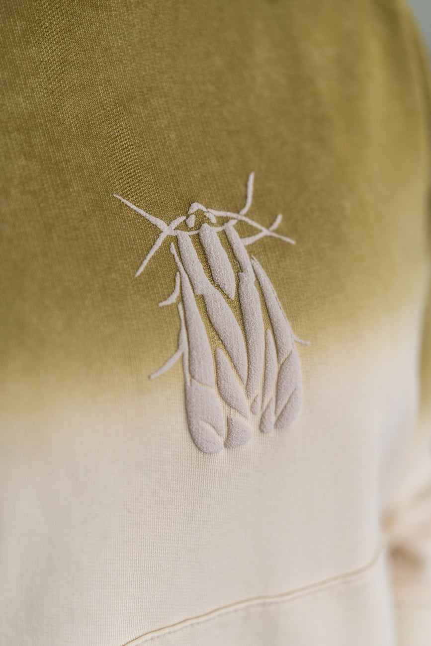 Dip Dyed relaxed unisex hoodie