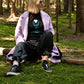Silver scarab with pink plush heart, female model - 150 g cotton