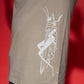 T shirt unisex bela kobilica