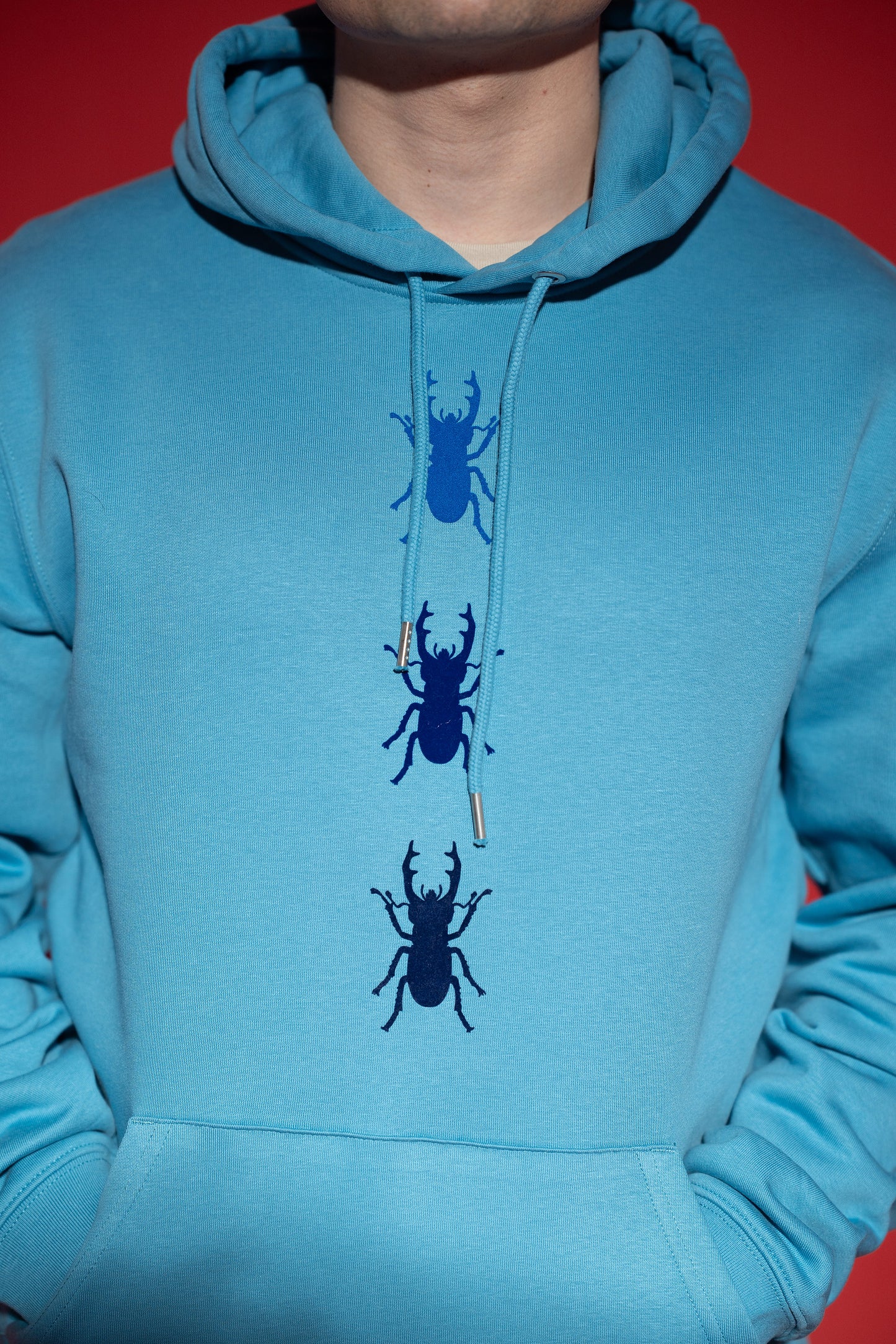 Hoodie unisex trije rogači