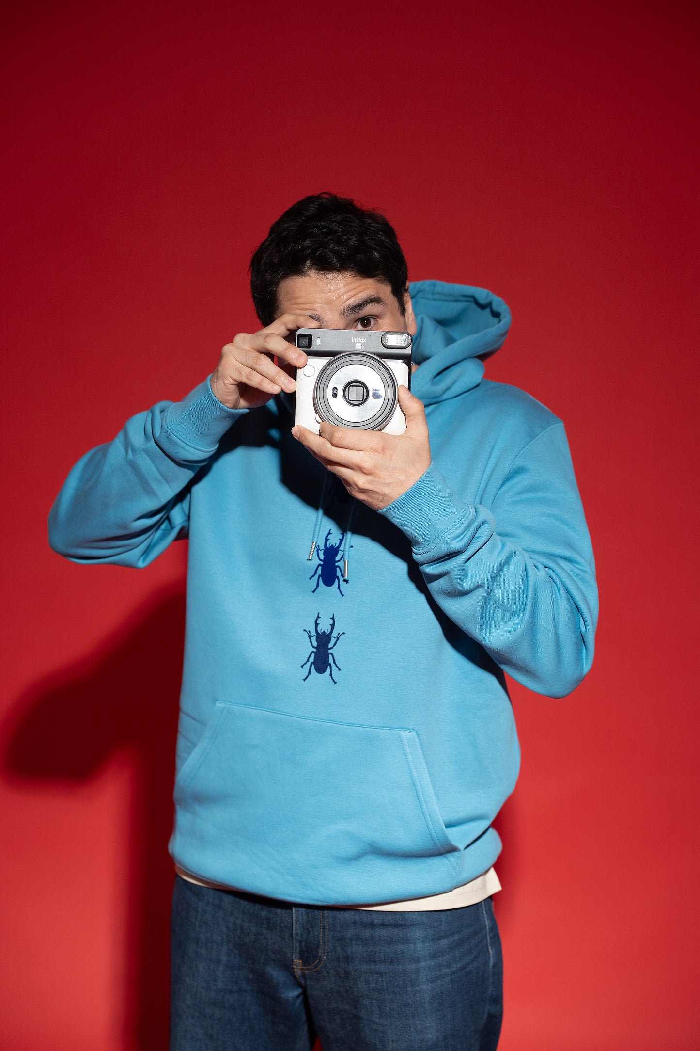 Hoodie unisex trije rogači