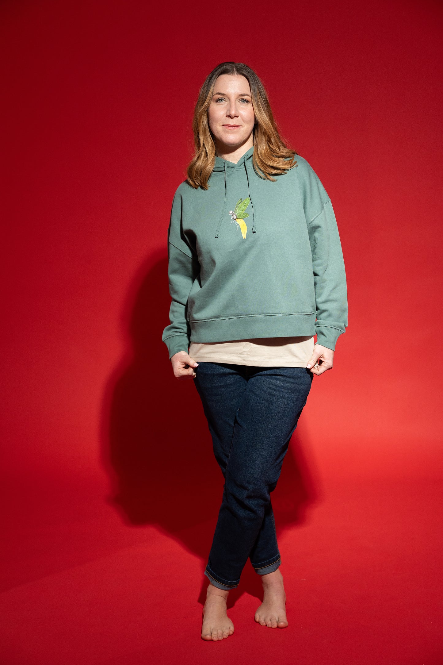 Women's Hoodie Banana
