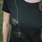 Golden fireflies women's tee
