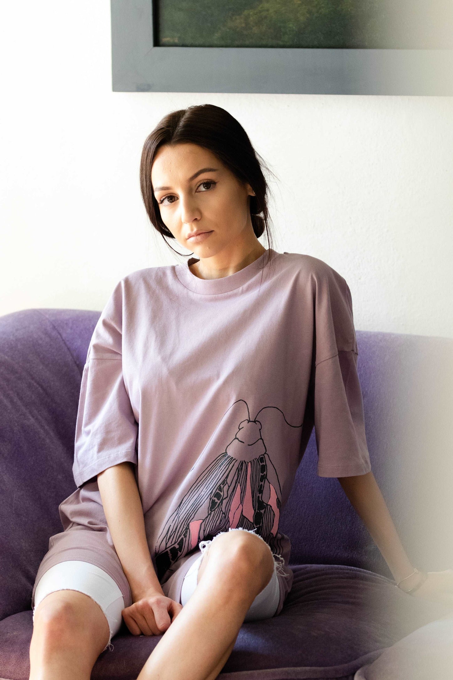 Oversize dolga majica