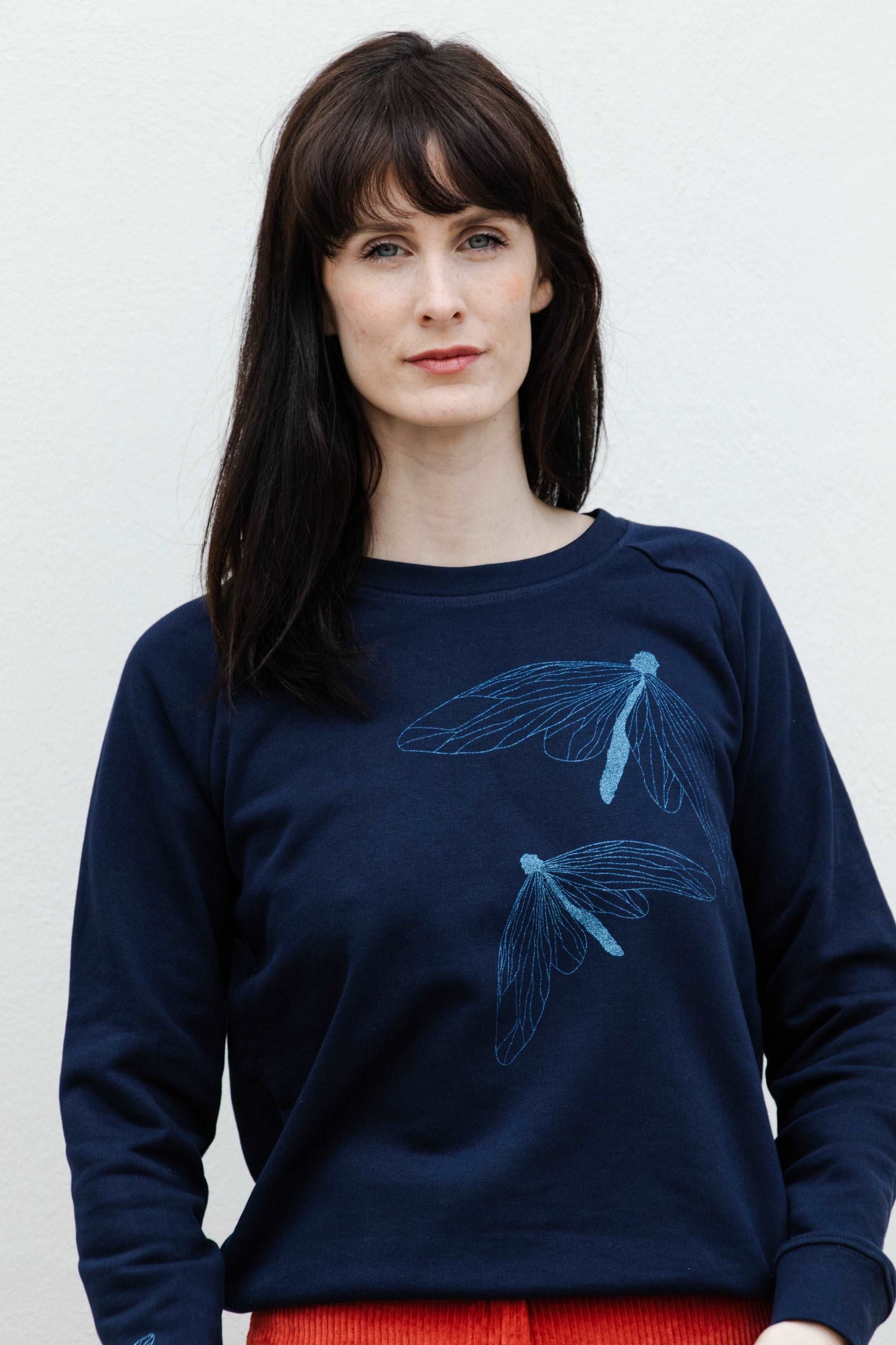 Glittering butterfly sweater