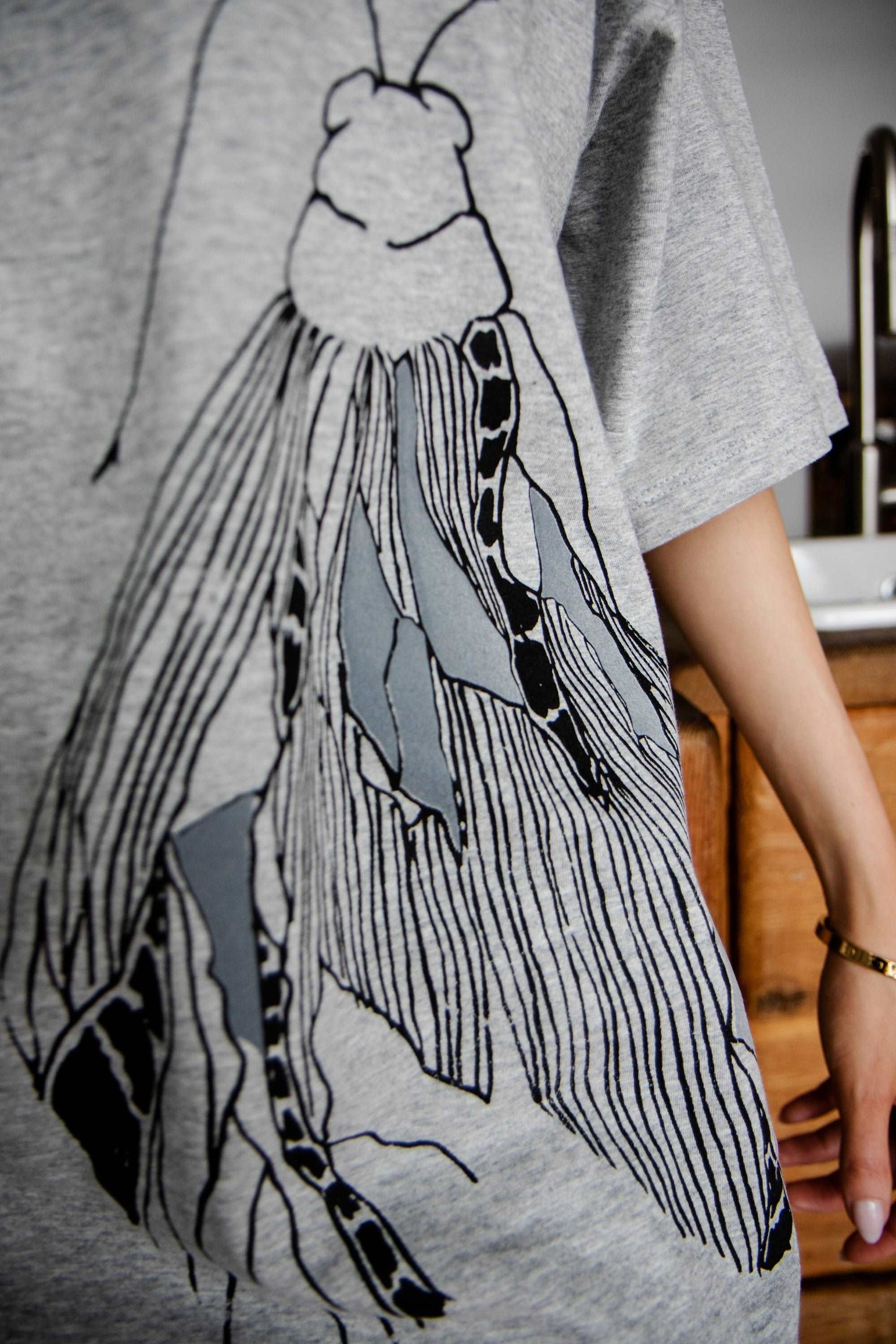 Oversize dolga majica