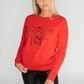 Red Sweater with a Bee - SAMPLE -30%