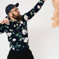 BUGS&ROSES HOODIE  with small white bugs