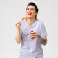 Women t shirt dress with oat and bees