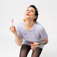 Women t shirt dress with oat and bees