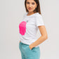 Mint jogger shorts 
