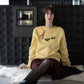 Jojoba sweater with 3d dragonflies 