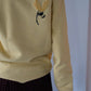 Jojoba sweater with 3d dragonflies 