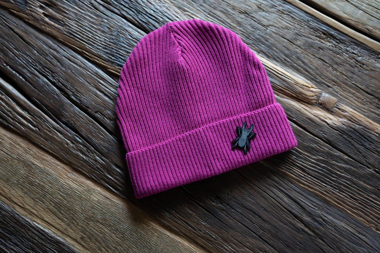 Fisherman beanie with or without scarab