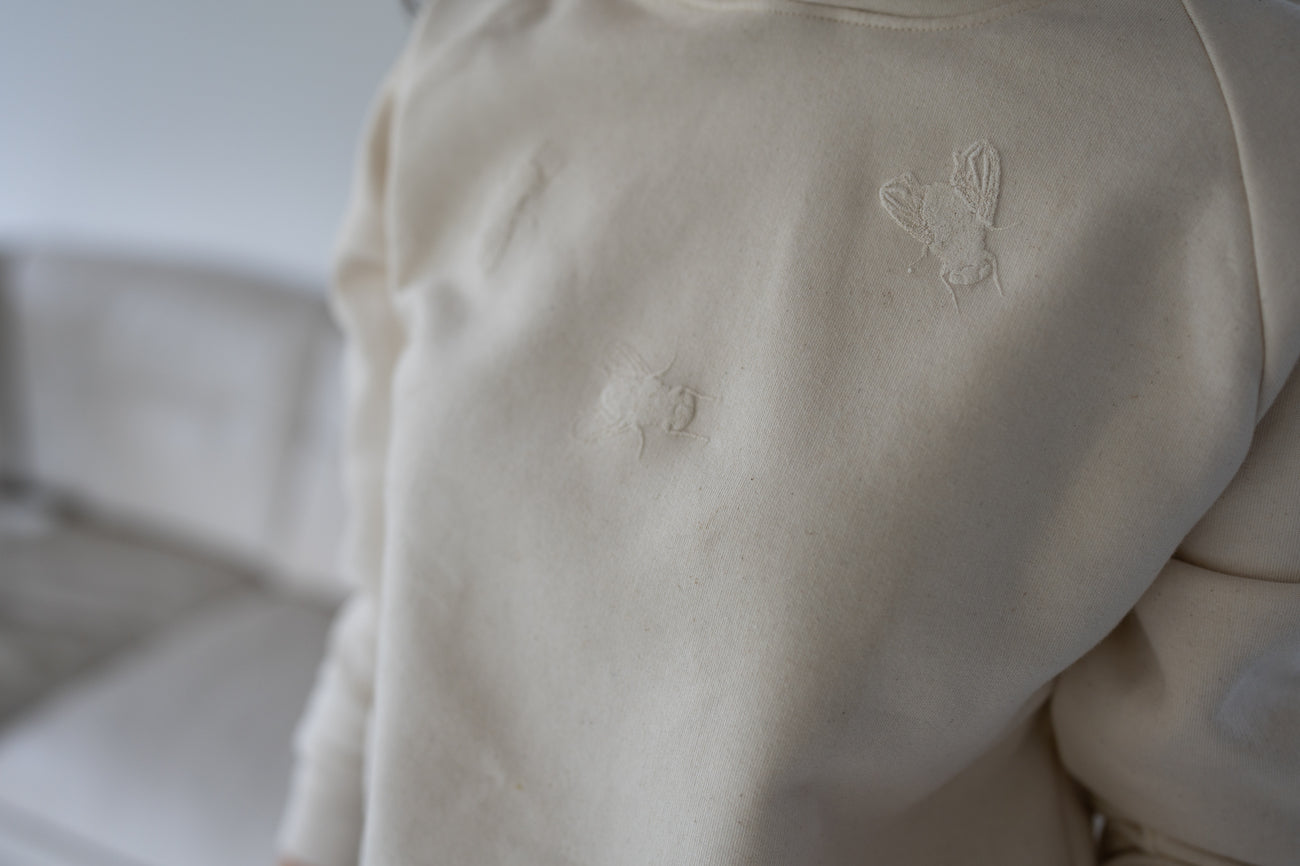 Hoodie kratek bel "nature raw"