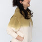Hoodie ombre olivna barva