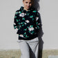 BUGS&ROSES HOODIE  with small white bugs