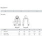 Hoodie obleka cimet z muhami