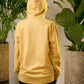 Hoodie v barvi jojobe z ročnim potiskom 3D kačjih pastirjev - Unisex