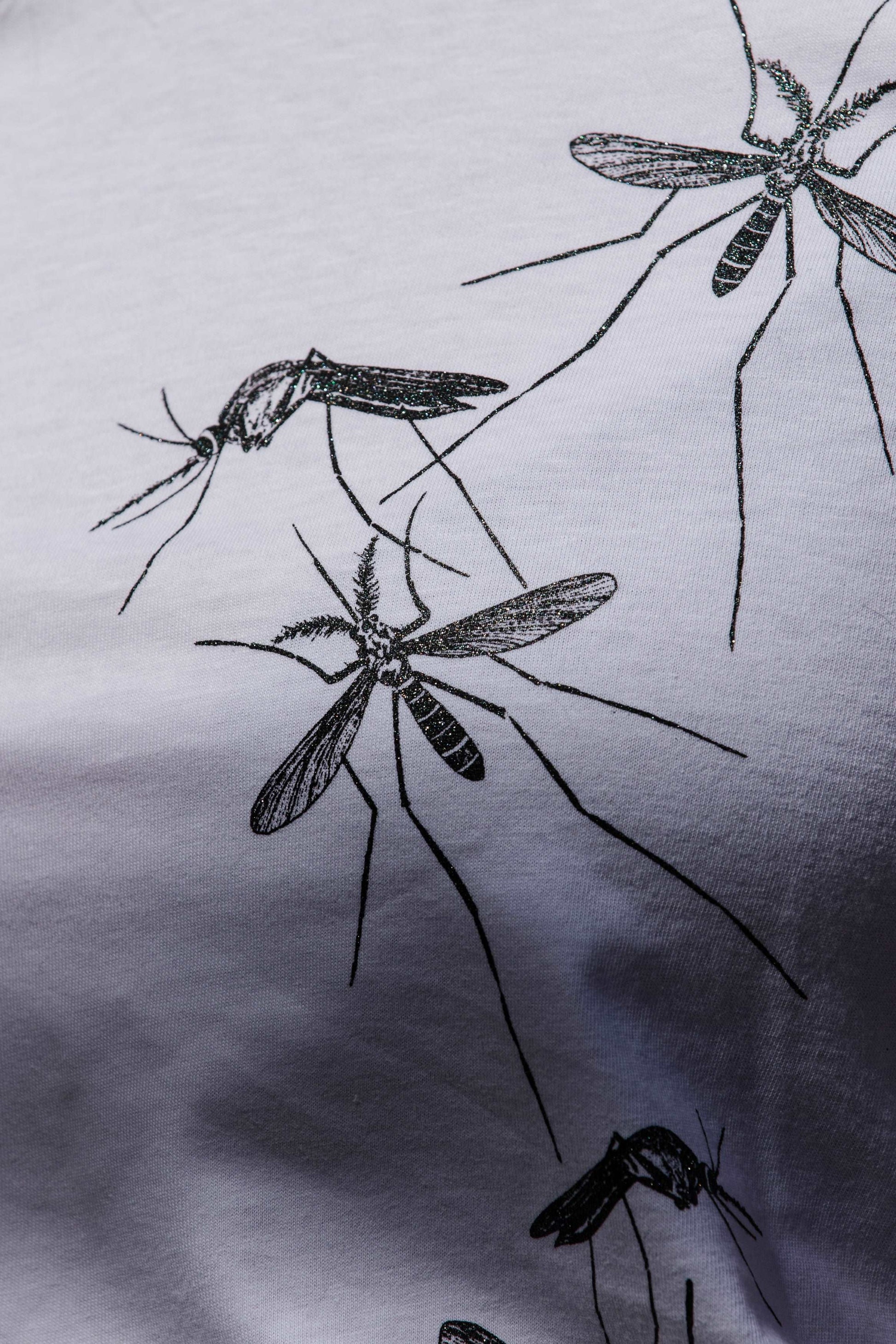Družina komarjev - ženski ali unisex model - 120 g bombaž