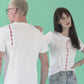 Red ants march over the shoulder unisex tee