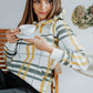 Karo hoodie - Unisex model - 350 g organski bombaž