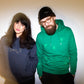 UNISEX Hoodie with a 3D fly made of organic cotton 350g